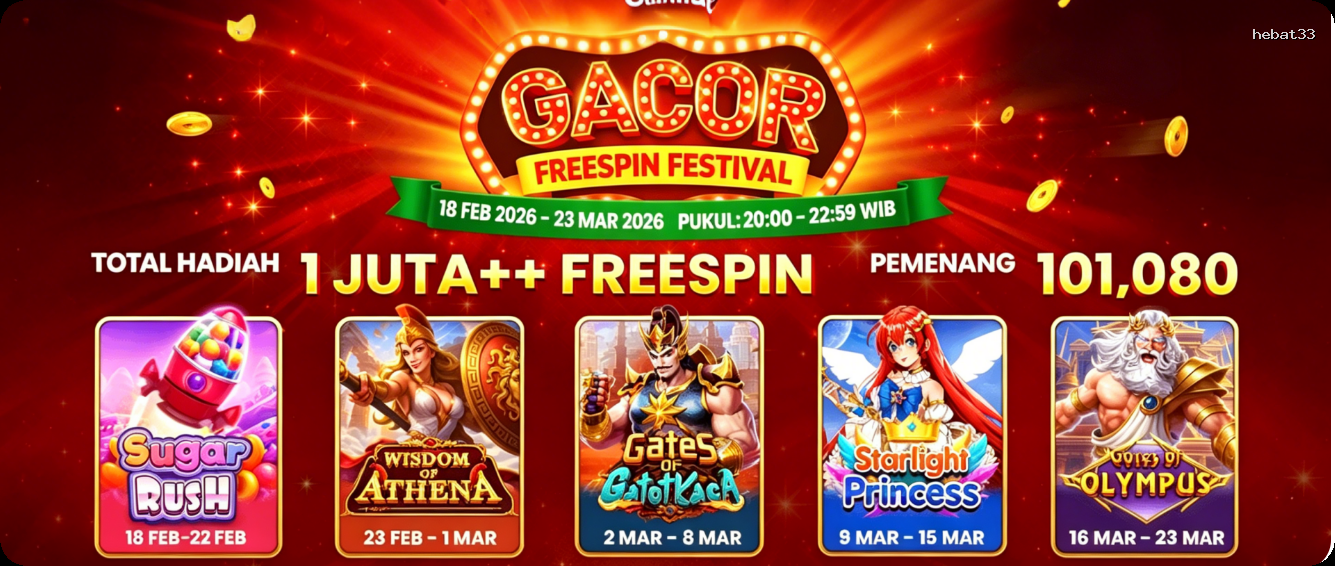 Login hebat33 Sekarang Bonus Melimpah
